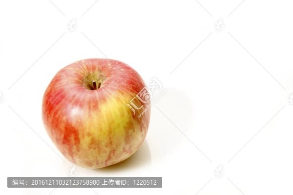 白色背景蘋果