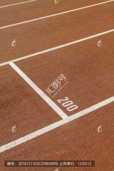 200號體育場的跑步跑道