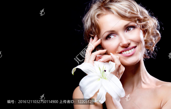 百合花的女人