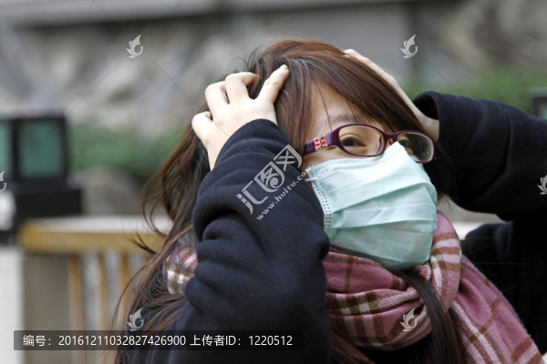 憂郁的中國女孩