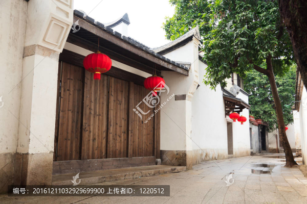 tranqui中國(guó)傳統(tǒng)胡同。