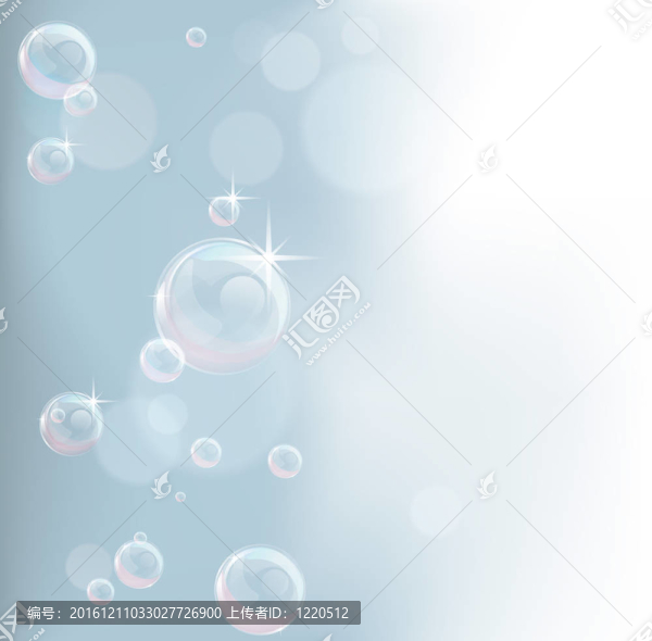 柔和色調(diào)的泡泡背景