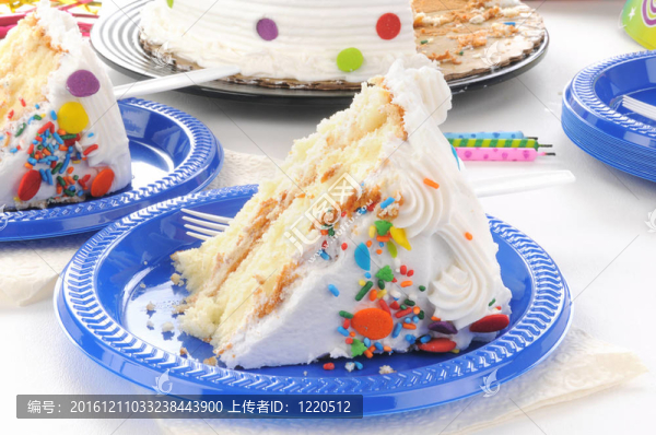 生日蛋糕片