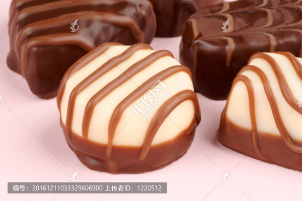 混合巧克力特寫(xiě)