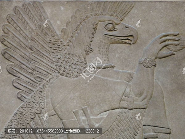 古代亞述人的壁畫