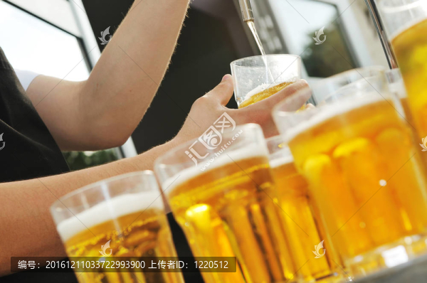 啤酒的自助餐