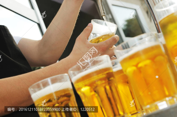 啤酒的自助餐