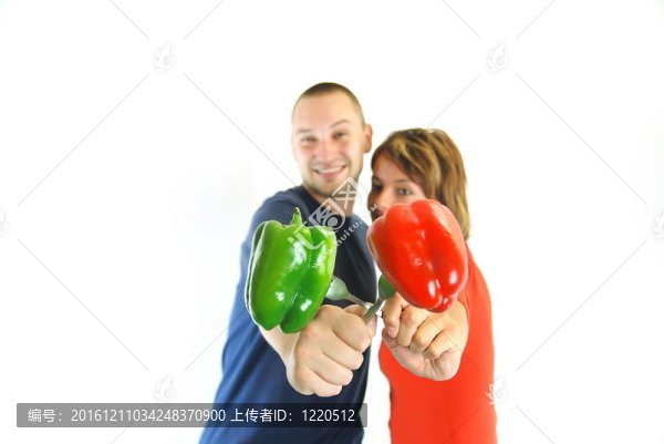 幸福夫婦與辣椒孤立