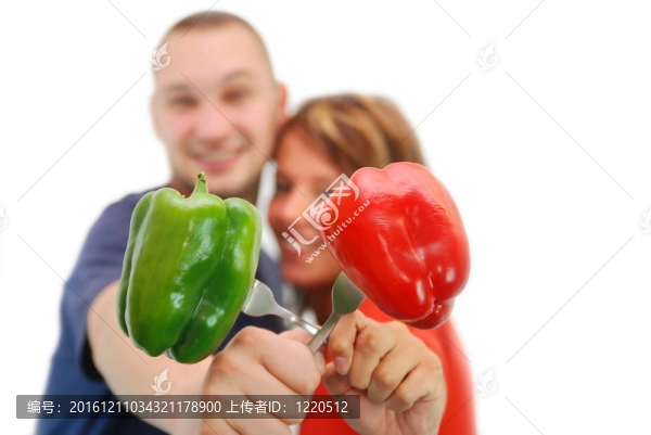 幸福夫婦與辣椒孤立