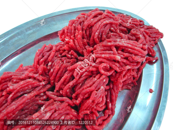 新鮮肉和番茄盤