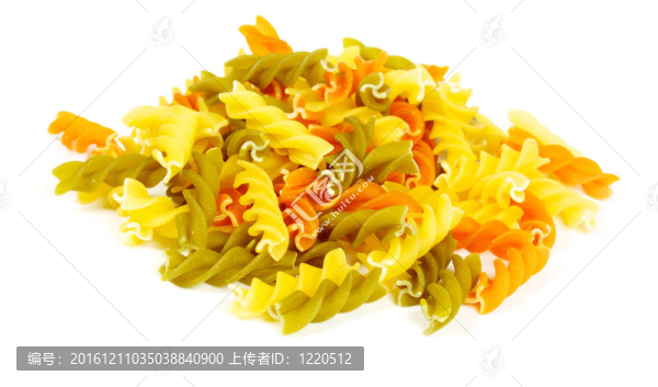 意大利面食的特寫