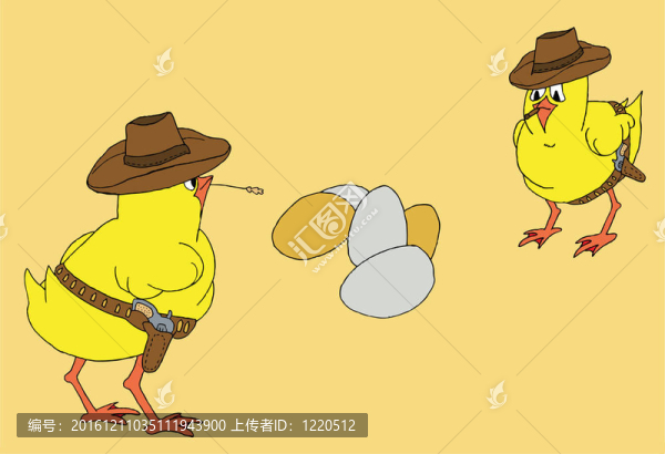 復活節(jié)的牛仔