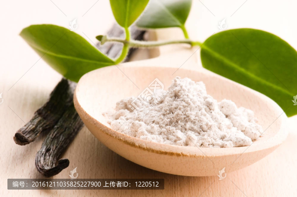 香草豆與芳香糖