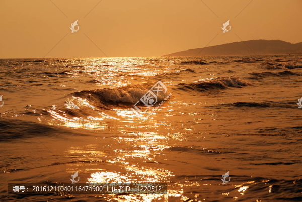 夕陽在海上