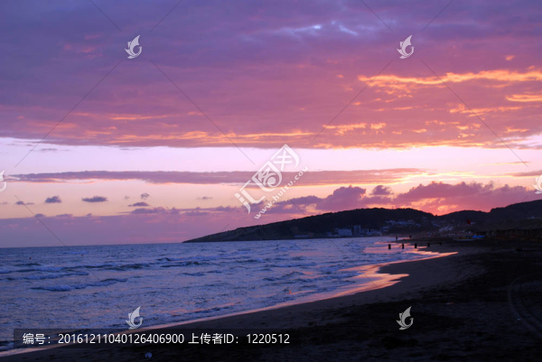 夏天的日出