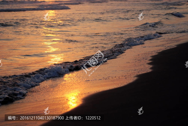 夕陽在海上