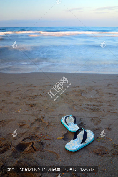 海灘涼鞋長曝光