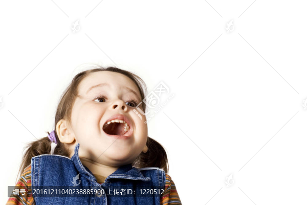 快樂的小女孩