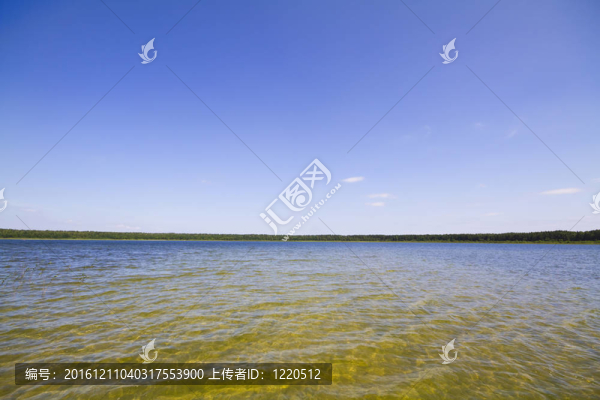 夏天的湖