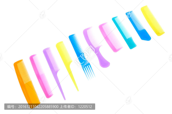 一套漂亮的梳子