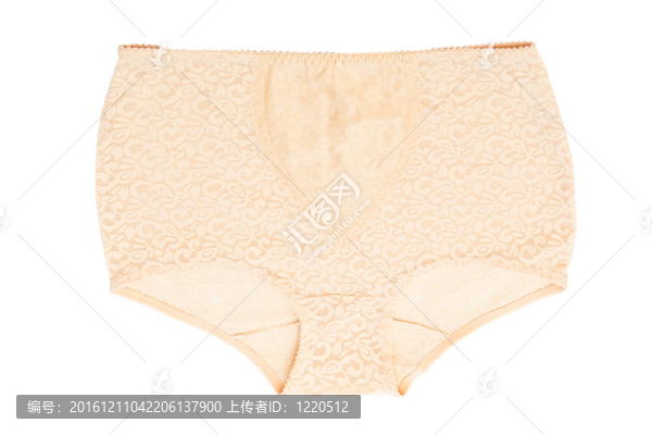 女性米色短褲