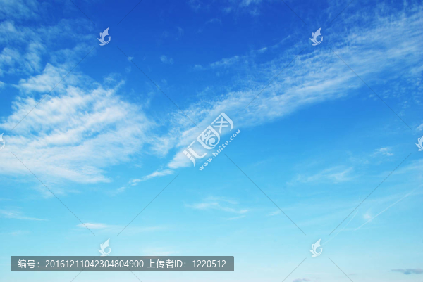 藍(lán)色的天空