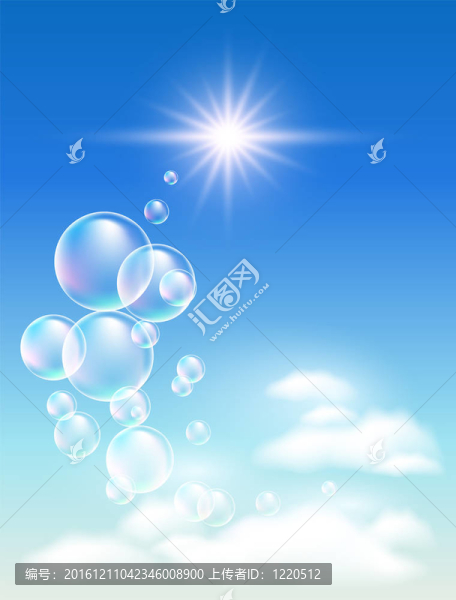 云彩和泡沫
