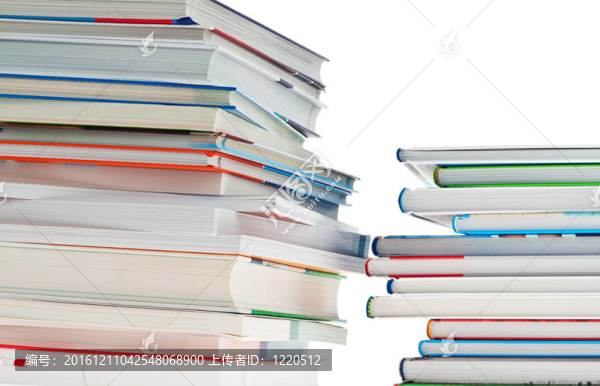 堆書