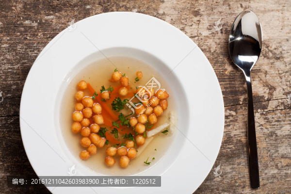 巴伐利亞油炸面糊珍珠湯