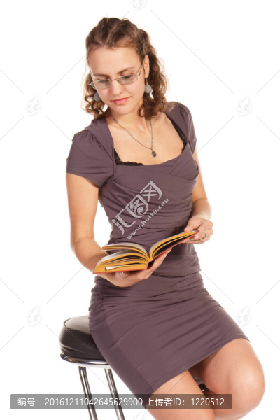 美麗的商業(yè)女性讀書