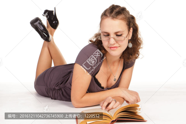 美麗的商業(yè)女性讀書