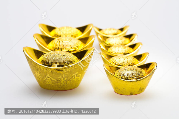 中國(guó)的金元寶排隊(duì)