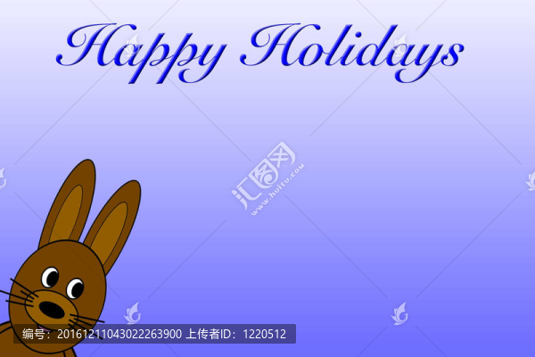 一個快樂的ASTER的問候卡的設(shè)計