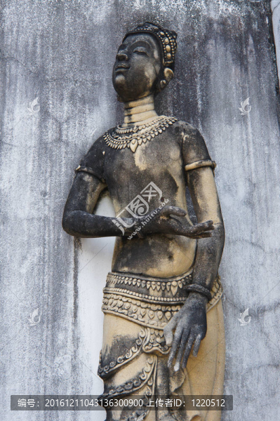 雕塑；紀念碑；泰國寺廟。