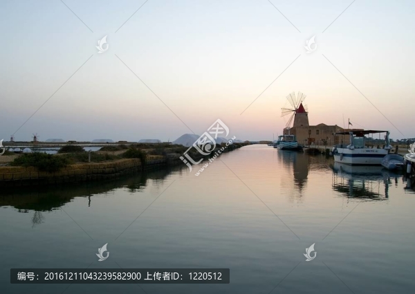 風(fēng)車在Marsala