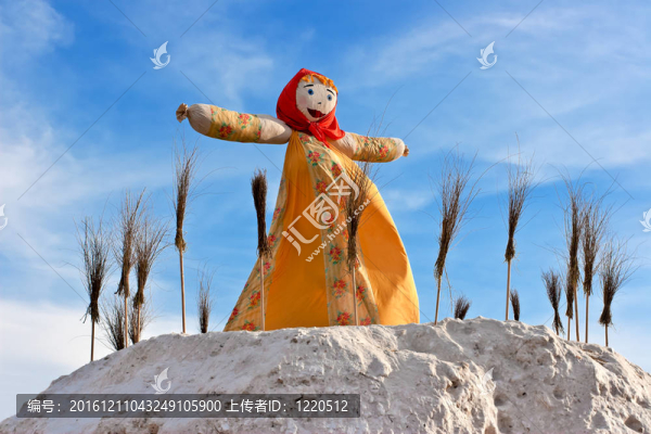 冬末。懺悔節(jié)。大娃娃的燃燒。