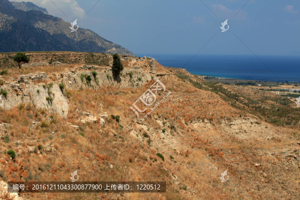 Antimachia附近村莊的威尼斯城堡遺址