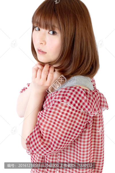 年輕美麗的女人