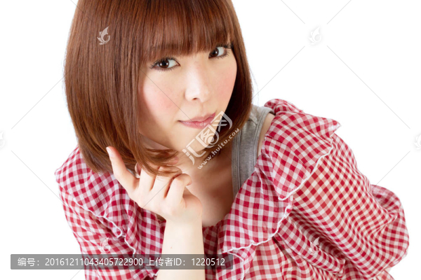 年輕美麗的女人