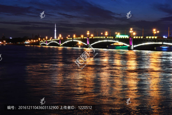該場地大橋夜景