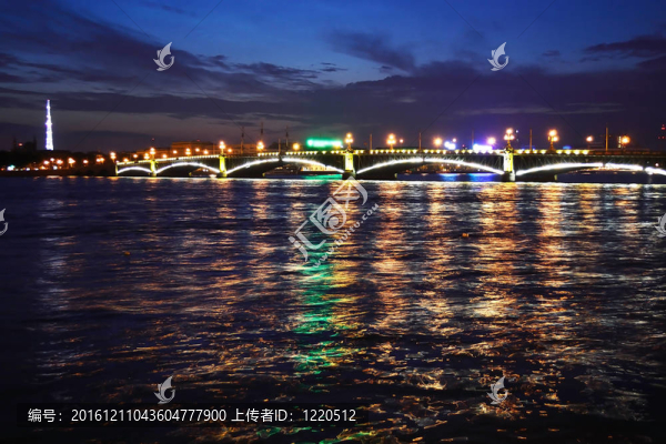 該場地大橋夜景