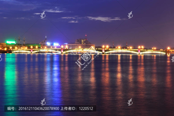 該場地大橋夜景