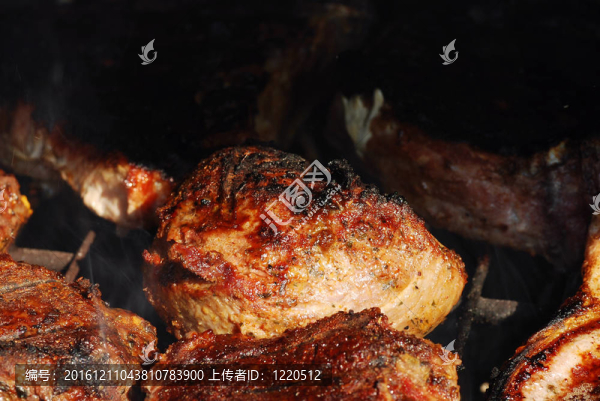 烤的肉