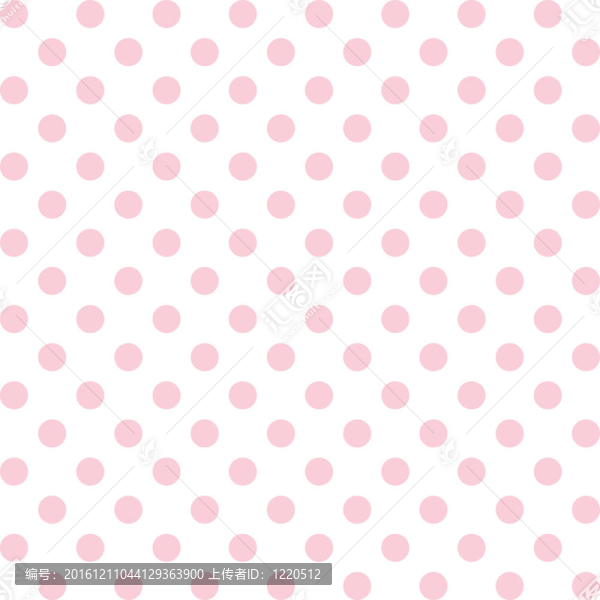 波爾卡圓點(diǎn)；柔和的無(wú)縫模式