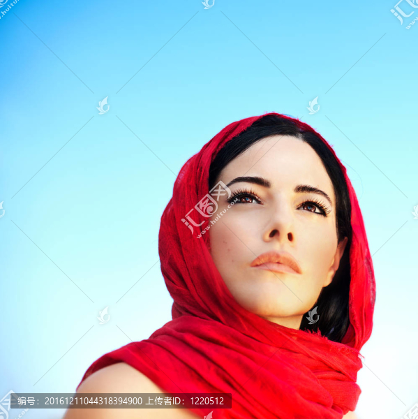美麗的阿拉伯女人