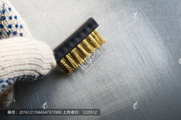 鋼背景金屬刷