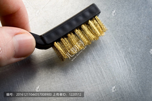 鋼背景金屬刷