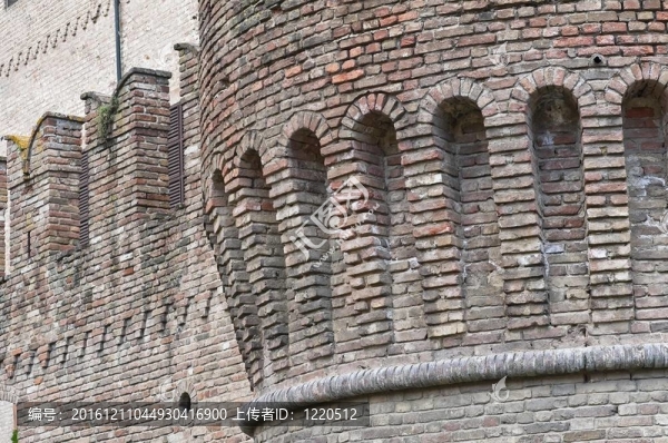 羅卡圣維塔萊。Fontanellato。Emilia,Romagna。意大利.
