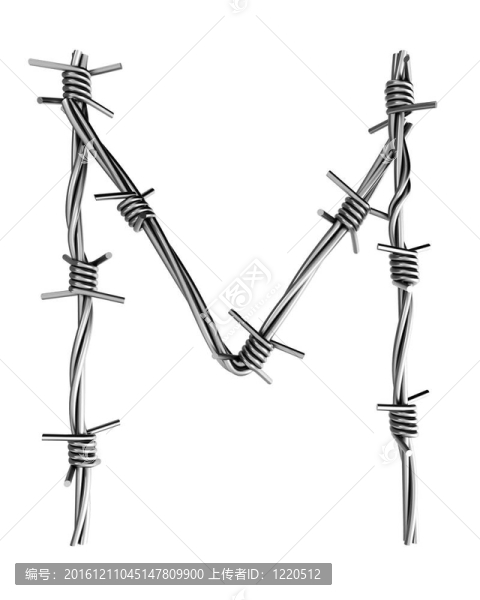 帶刺鐵絲網(wǎng)字母