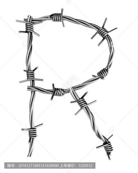 帶刺鐵絲網(wǎng)字母
